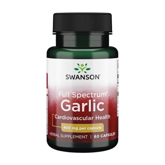 Swanson Full Spectrum Garlic 400 mg / 60 caps на супер цена