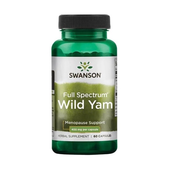 Swanson Full Spectrum Wild Yam, 400 mg / 60 caps на супер цена