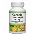 Natural Factors Garcinia Cambogia 750 мг / 90 таблетки на супер цена