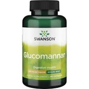 Swanson Glucomannan / Konjac Root 665 мг / 90 капсули