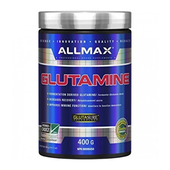 Allmax nutrition Glutamine 400 гр. - 80 дози на изгодни цени Allmax nutrition Glutamine 400 гр. - 80 дози на супер цена