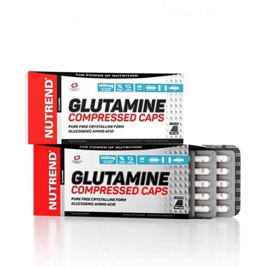Nutrend Glutamine Compressed 120 капсули на супер цена