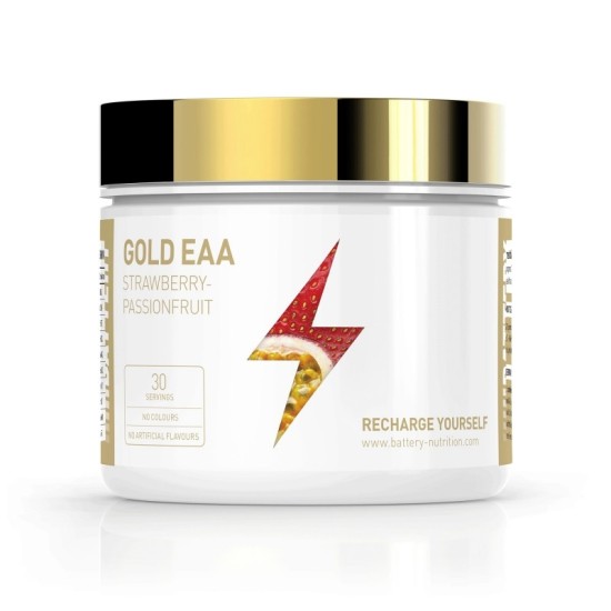 Battery Nutrition Gold EAA - Strawberry Passionfruit 360 гр на супер цена