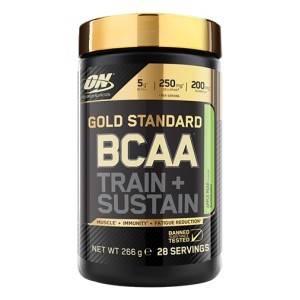 Optimum Nutrition Gold Standard BCAA Train + Sustain 266 гр / 28 дози