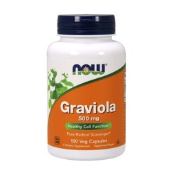 NOW Graviola 500 мг / 100 капсули