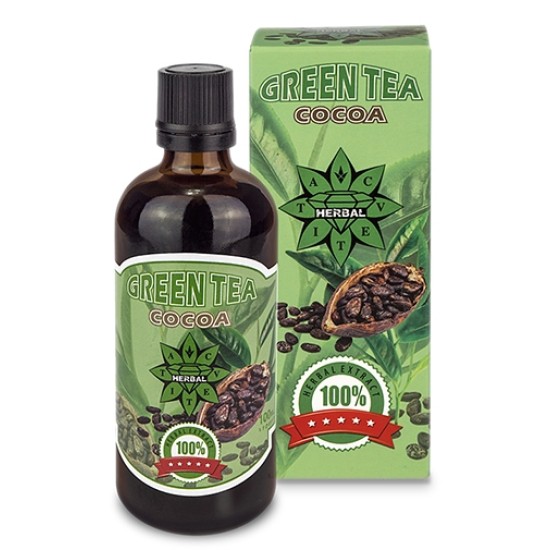 Cvetita Herbal Green Tea with Cocoa 100 мл, 33 дози на супер цена