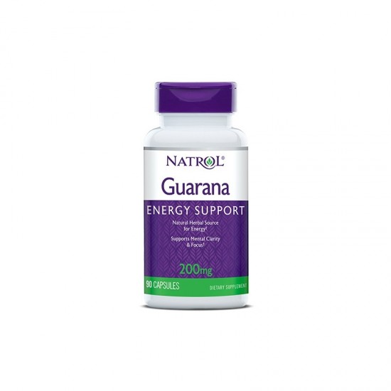Natrol Guarana 200 мг / 90 капсули на супер цена
