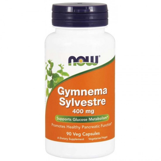 NOW Gymnema Sylvestre 400 mg - 90 caps на супер цена