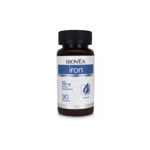 Biovea Iron 18mg - Желязо - 90 caps