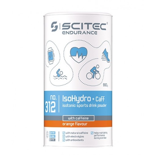 Scitec Nutrition IsoHydro + CAF 440 гр на супер цена