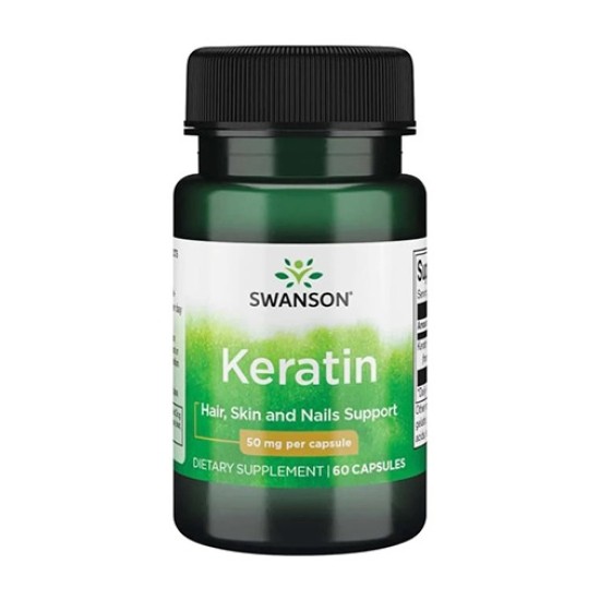 Swanson Keratin 50 mg / 60 caps на супер цена