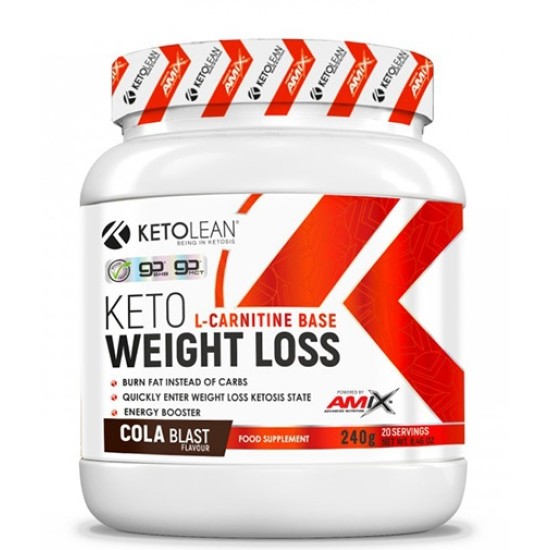 Amix Nutrition KetoLean® Keto Weight Loss-240gr на супер цена