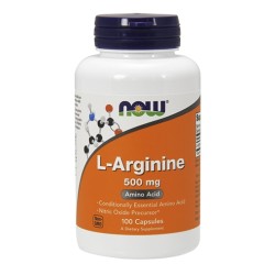 NOW L-Arginine 500mg. / 100 Caps.
