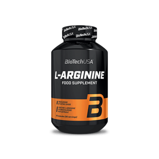 Biotech USA L-ARGININE 90 капсули на супер цена