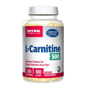 Jarrow Formulas L-Carnitine 100 капс. (Licap®) 500мг