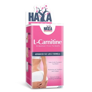 Haya Labs L-Carnitine 250 мг / 60 капсули Haya Labs L-Carnitine 250 мг / 60 капсули