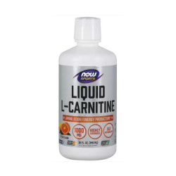 NOW L-Carnitine Liquid - Citrus - 1000 мг (930 мл)
