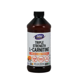 NOW L-Carnitine Liquid - Citrus - 3000  (465 мл)