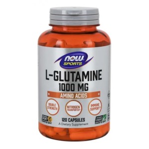NOW L-Glutamine 1000mg / 120 Caps - Глутамин NOW L-Glutamine 1000mg / 120 Caps - Глутамин