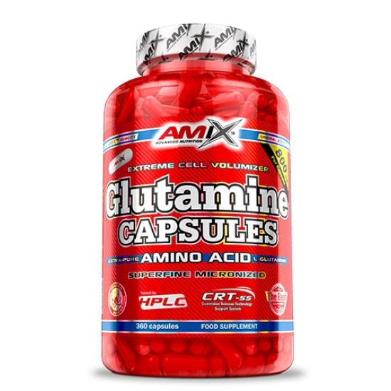 Amix Nutrition L-Glutamine 800 мг / 360 капсули на супер цена