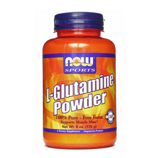 NOW L-Glutamine Powder 170 гр на супер цена