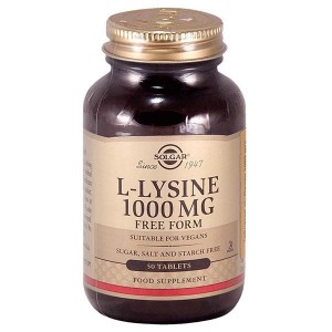 Solgar L-Lysine 1000 mg Tablet, 50 tabl