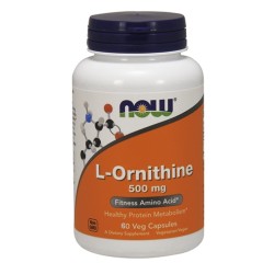 NOW L-Ornithine 500 мг / 60 капсули