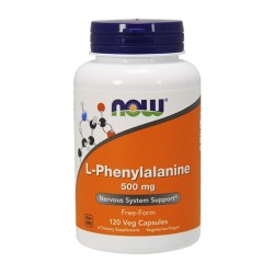 NOW L-Phenylalanine 500 мг / 120 капсули