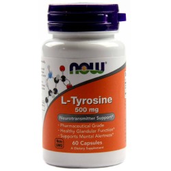 NOW L-Tyrosine 500 мг / 60 капсули