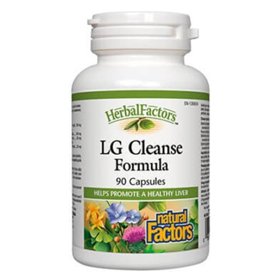 Natural Factors LG CLEANSE X 90 капсули на супер цена