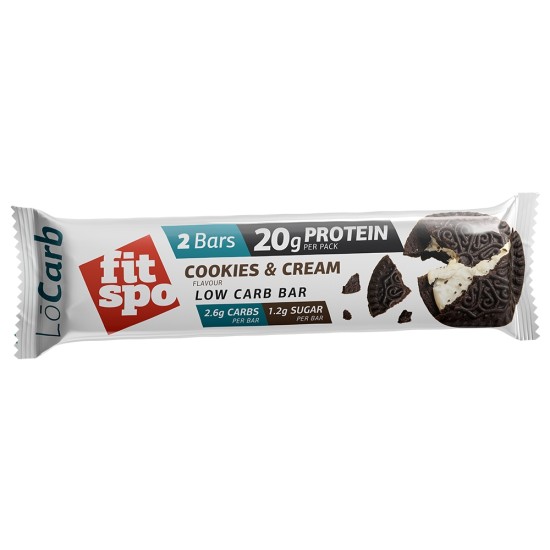 Fit Spo Lo Carb Cookies and cream 60 гр на супер цена