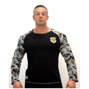 Legal Power LONG SLEEVE "CAMOU RAGLAN" 2490-869 BLUE