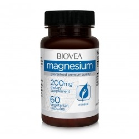 Biovea Magnesium 200mg - Магнезий - 60 vcaps на супер цена