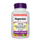 Webber Naturals Magnesium 250 mg х100 caps. на супер цена