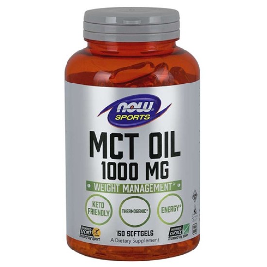 NOW MCT Oil 1000mg / 150Softgels на супер цена