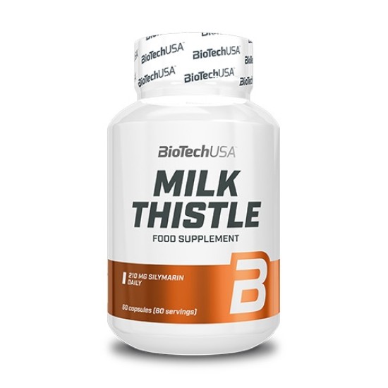 Biotech USA Milk Thistle - 60 капсули на супер цена
