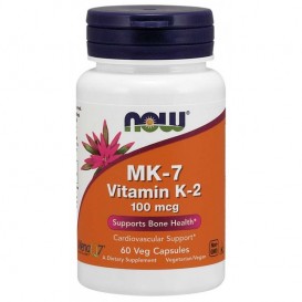 NOW MK-7 Vitamin K-2 - 100 мкг - 60 капсули