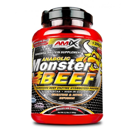 Amix Nutrition Monster Beef Protein 1000 гр на супер цена