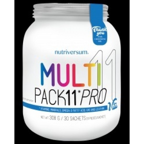 Nutriversum Multi Pack 11 Pro | All-in-One Health Formula - 30 servs на супер цена
