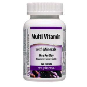 Webber Naturals MULTIVITAMINS WITH MINERALS Мултивитамини и Минерали x 100 tabl