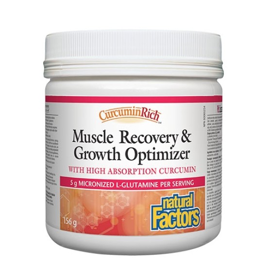 Natural Factors Muscle recovery & growth optimizer 156 гр на супер цена