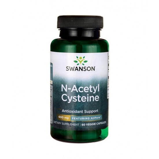 Swanson N-Acetyl Cysteine 600 мг / 60 капсули на супер цена