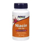 NOW Niacin 500 мг / 100 таблетки на супер цена