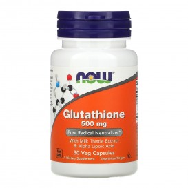 NOW Glutathione 500 мг / 30 капсули