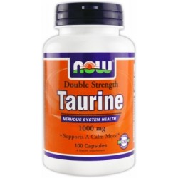 NOW Taurine 1000 мг / 100 капсули