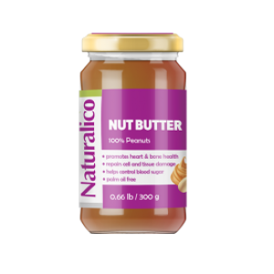Naturalico Nut Butter 100% Peanuts 300 гр (Фъстъчен тахан) 