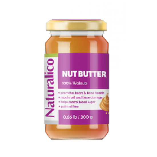 Naturalico Nut Butter 100% Wallnuts 300 гр (Тахан от орехи)  на супер цена