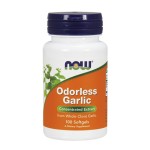 NOW Odorless Garlic / 100 гел капсули на супер цена