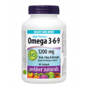 Webber Naturals Omega 3-6-9 1200 mg / 150 Softgels на супер цена