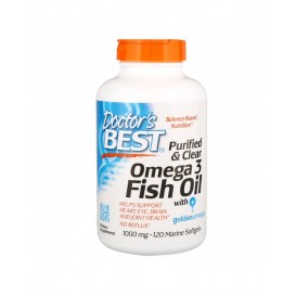 Doctor's Best Omega 3 Fish Oil 1000 мг / 120 гел капсули